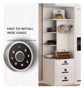 Kẽm hợp kim điện tử thông minh vân tay ngăn kéo khóa an ninh kỹ thuật số RFID mật mã Bàn phím RFID tủ khóa - Product Image 4