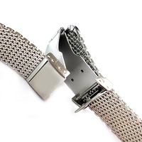 Bracelet de montre en acier inoxydable Milan Mesh, réglable, de luxe, étanche, à dégagement rapide, boucle magnétique respirante, vente chaude