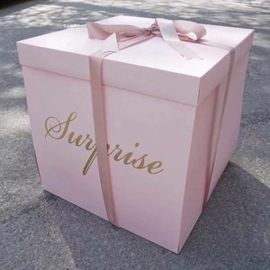 70*70*70cm super big marriage proposa square surprise flower gift box