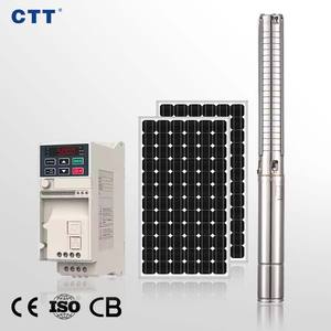 4 inç AC ve DC dalgıç kuyu pompası güneş su pompası 200m dalgıç su pompası 3 hp güneş enerjisi ile - Product Image 6