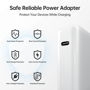 Cargador USB C de 30W de Fábrica, Adaptador de Corriente Tipo C para Teléfono, Enchufe para EE. UU., UE y Reino Unido, Cargador de Pared para Laptop, para Apple Macbook Pro - Product Image 4