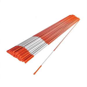 High Visibility Flexible Fiberglass Road Marker and Snow Pole | Reflective Safety <b>Rod</b> - Product Image 1