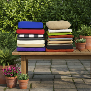 Waterproof Custom UV Resistant Mildewproof Fire-Resistant Removable &amp; Washable Outdoor Fabric Seat <strong>Cushion</strong> <strong>Pad</strong> for Chair - Product Image 2