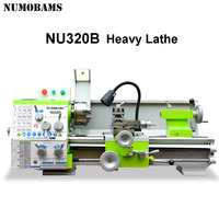 Tour à métaux manuel NUMOBAMS NU320B-600 horizontal, moyenne capacité, broche MT5, moteur 1500W