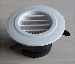 Grilles de <span class=keywords><strong>ventilation</strong></span> rondes en plastique, 100 pièces, pour la cuisine, couvercle, plafond - Product Image 1