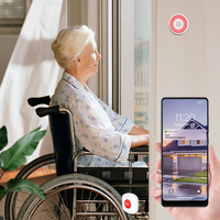 Système d'alarme sans fil Zigbee pour la sécurité domestique, Tuya Smart WIFI + boîte à clés, capteurs DIY, mini bouton SOS avec Tuya