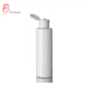 Ready to go 80ml 100ml 120ml 150ml 200ml slim clear PET Cosmetic Bottle with Flip Top Cap