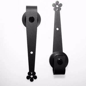 WEKIS <b>Small</b> Joinery Low Profile Barn Door Hardware 2m <b>Sliding</b> Mechanism Steel Brass Bedroom Modern Outdoor Screw Kit - Product Image 1