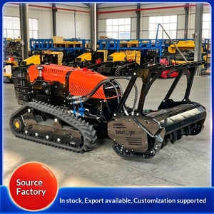 Robot tondeuse multifonctionnel télécommandé pour l'agriculture et la foresterie, désherbage en pente, travail du sol rotatif, haute puissance - Product Image 1
