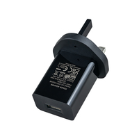 Chargeur mural certifié UKCA, prise britannique à 3 broches, 5W 10W, adaptateur 5V 1A 2A USB, chargeur de voyage portable, directement de l'usine