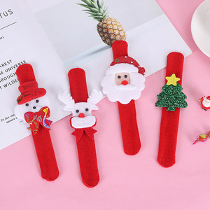 Pulsera de anillo de mano luminosa para niños Decoraciones de fiesta de Navidad con Slap Clap Regalo divertido - Product Image 5