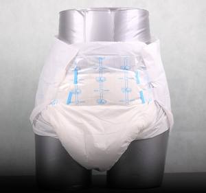 使い捨て可能な生分解性大人用おむつスーパー吸収性安いおむつ - Product Image 2