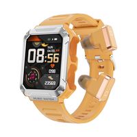 2026 T93 2-in-1 Smartwatch für Sport und Business mit Ohrhörern, IP67 Wasserdicht, Smartwatch mit Kopfhörer für Herren