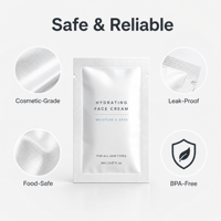 Emballage personnalisé pour barres énergétiques de qualité alimentaire, sachet à fermeture arrière avec boîte de présentation pour l'emballage de chocolats et de snacks en détail
