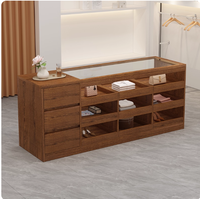 Magasin de vêtements, armoire d'île, magasin de bijoux, présentoir, magasin de vêtements pour femmes, tiroir, caisse enregistreuse, île avec verre