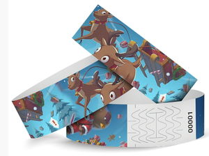 Không thấm nước Tyvek môi trường thân thiện kỹ thuật số in vé máy in tổ chức sự kiện giấy dây đeo cổ tay vòng đeo tay biểu tượng tùy chỉnh vé - Product Image 5