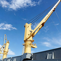 Grue de pont de chargement marine certifiée CCS BV, 8 tonnes, 12 tonnes, 20 tonnes, 25 tonnes, directement de l'usine