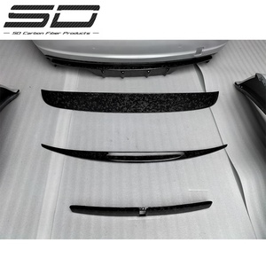 Kit carrosserie en carbone forgé style MSY, ensemble complet pare-chocs avant, pare-chocs arrière, capot, jupes latérales, spoiler pour <span class=keywords><strong>RR</strong></span> <span class=keywords><strong>Wraith</strong></span> - Product Image 6
