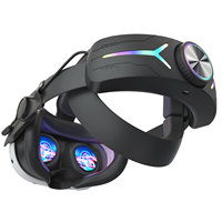 Nouveauté pour Meta Quest 3 : Casque VR avec RGB et Support Tête, 8000 mAh – Accessoires pour Meta Quest 3