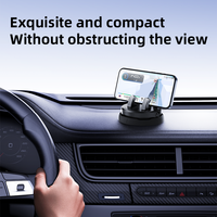 Support de téléphone de voiture personnalisé avec logo, exquis et compact, stabilisateur de tableau de bord, support de téléphone portable flexible et portable