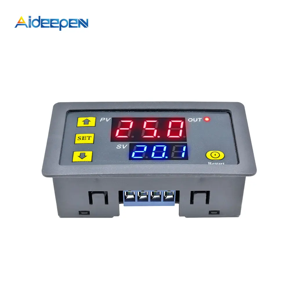 DC 12v Dual MOS Time Delay Relay Trigger LED Digital Display Cycle Time Timer Delay Switch Module