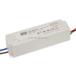 Meanwell LPV-60-12จ่ายไฟ LED 12V 60W CE ROHS, เอาต์พุตเดียวแรงดันไฟฟ้าคงที่กันน้ำ - Product Image 5
