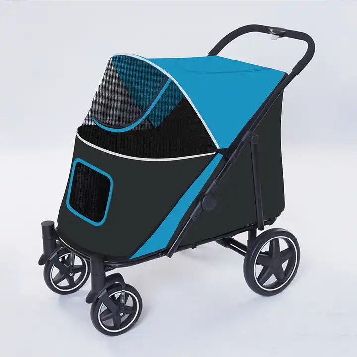 Luxury Folding Pet Stroller Dog Outdoor Dog Strollers Pet Trolley for Sale Pet  Strollers Carrier Travel with Large Wheels - China Pet Stroller and Dog  Stroller price