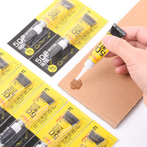 Colle super forte cyanoacrylate 502 3g séchage rapide pour réparation de chaussures, usage bureau et étudiants - Product Image 1
