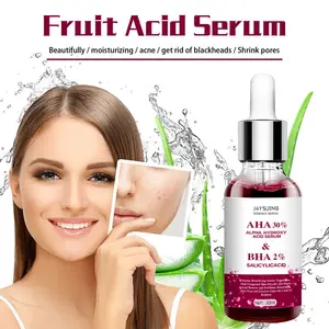 Wholesale Aha 30% + Bha 2% Salicylic Acid Shrink Pores Moisturizing Nourish Smooth Pores Essence Products Skin Care Face Serum