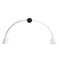 Lampe de bureau avec logo personnalisé 2 réglage de la température des couleurs beauté cils demi-lune lampe à ongles
