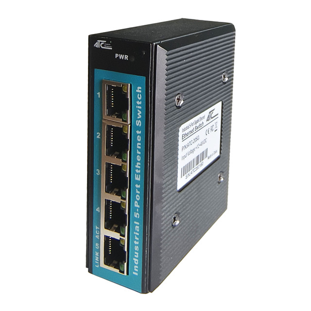 5-Port Gigabyte Industrial Ethernet Switch