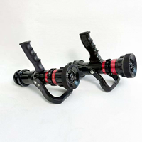 Lance d'incendie portable, flexible, réglable, avec débit sélectionnable 350L/min, équipement de pompier, lance automatique