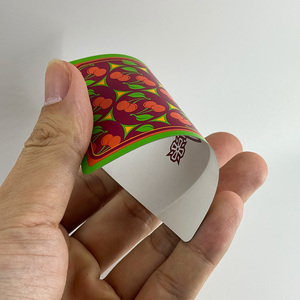 Échantillon <span class=keywords><strong>gratuit</strong></span> de <span class=keywords><strong>cartes</strong></span> à jouer en plastique de taille pont personnalisées Carte à jouer de poker en papier noyau bleu noir avec logo personnalisé durable - Product Image 4