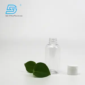 Factory Price 50ml Refillable Plastic Squeeze Bottle PET Plastic Hand Sanitizer Bottle For Liquid
