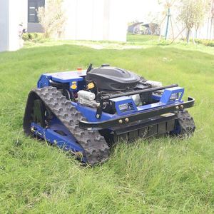 Tondeuse à gazon robotisée tout-terrain 4 roues télécommandée, motorisée à essence et électrique, à braquage zéro et autopropulsée - Product Image 6