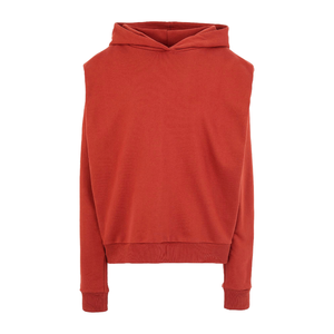 Sudadera de Manga Larga Holgada de Jersey Transpirable de Alta Calidad, Otoño, Logotipo Personalizado, Talla Grande, Sudadera con Capucha Maxi con Volantes para Mujer - Product Image 4