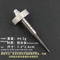 Outil de retrait de pointe de flèche de tir à l'arc, extracteur de queue cassée, nettoyage de l'axe, accessoires de chasse à l'arc