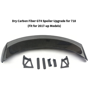 Nouveau Spoiler <span class=keywords><strong>GT4</strong></span> en Fibre de Carbone Sec de Haute Qualité Tegarry pour <span class=keywords><strong>Porsche</strong></span> 718 (Compatible avec les modèles 2017 et plus) JHBSJ091 - Product Image 1