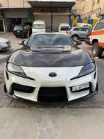 Capot en fibre de carbone style VRS pour Toyota Supra A90, couvercle de moteur en fibre de carbone, capot 2019-2023