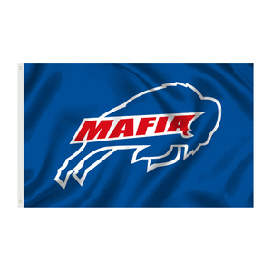 <span class=keywords><strong>Livraison</strong></span> <span class=keywords><strong>rapide</strong></span>, drapeaux NFL personnalisés à double impression sur une seule couche, 3x5 pieds, avec des drapeaux Old Buffalo BILLS - Product Image 6