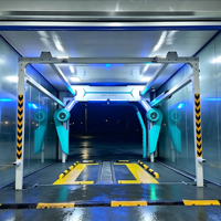 Lave-auto automatique 360, lave-auto robotisé automatique haute pression sans contact, machine de nettoyage 360