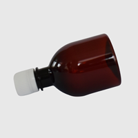 Bouteille en PET liquide orale de 50ML pour sirop de jus d'eau avec bouchon à vis pompe pulvérisateur fabricant en gros