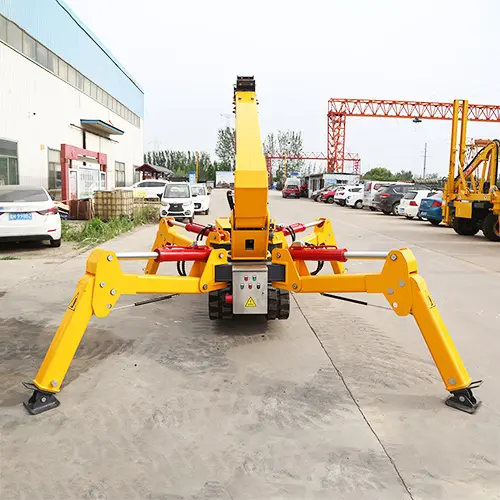 Avec moule de levage ZM 3000kg 8000KG Mini Spider Crawler Crane Construction travail grue Mobile Spider Crane