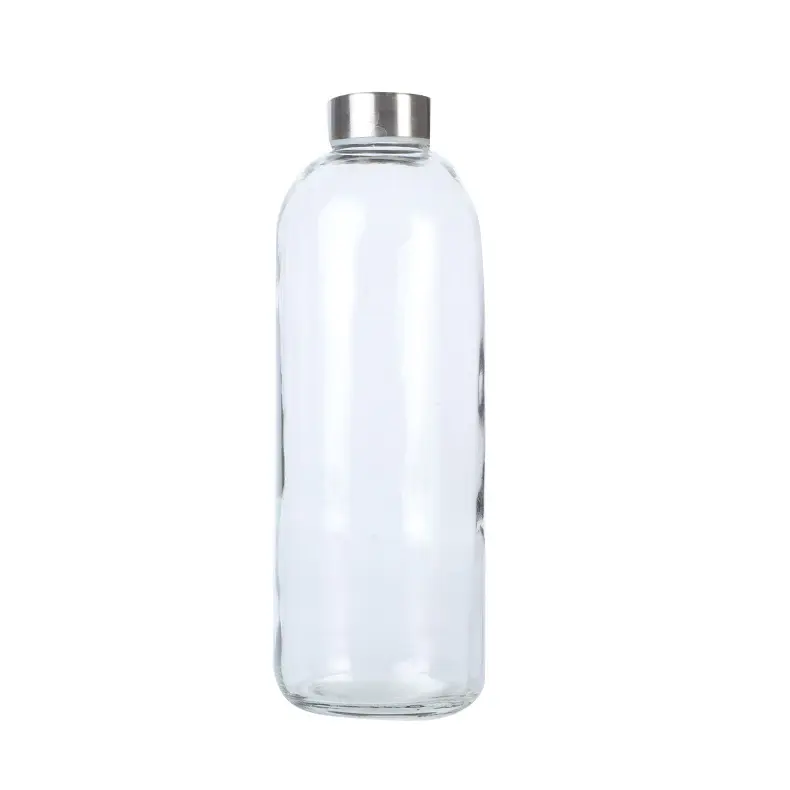 1000ml beverage glass water bottle juice bottles with customized size