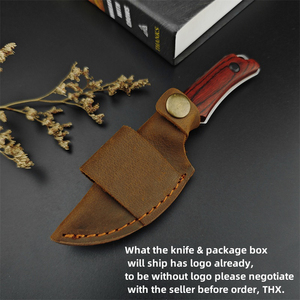 <span class=keywords><strong>Coltello</strong></span> <span class=keywords><strong>da</strong></span> Caccia Outdoor Survival 15017 Hidden Canyon con Manico in Legno, Lama Fissa Full Tang e Fodero in Pelle - Product Image 3