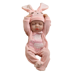 Gran oferta, 40cm, nuevo estilo para niños, recién nacido, vinilo de silicona, 16 pulgadas, muñeca <span class=keywords><strong>Reborn</strong></span> para niñ<span class=keywords><strong>a</strong></span>, juguetes para jugar <span class=keywords><strong>a</strong></span> las casitas, bebé Real - Product Image 2