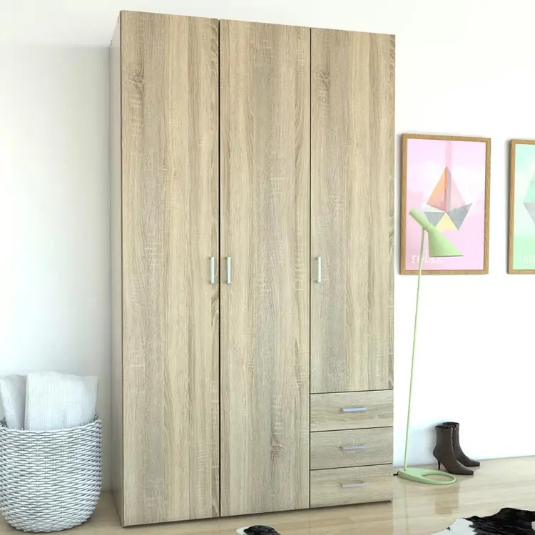 Kleiderschrank möbel einfache laminiert sperrholz schrank design