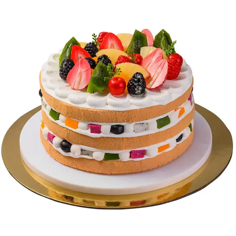 Лидер продаж, индивидуальные доски для торта, золотой лоток, круглые мини-доски для торта с барабаном для торта