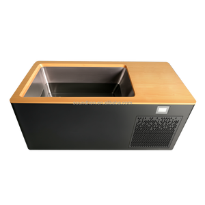 Bain froid tout-en-un à double température (2°C-40°C) avec refroidisseur de 1,5 CV pour utilisation extérieure, congélation et dégivrage automatiques - Product Image 1