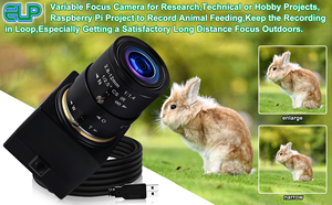 Elp 4K HD USB Máy Ảnh Biến Tập Trung Webcam <span class=keywords><strong>2.8</strong></span>-12Mm Zoom Quang Học Máy Ảnh 38*38Mm Kích Thước Mini Máy Ảnh - Product Image 5